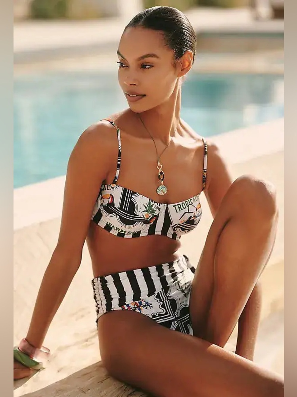 Farm Rio x Anthropologie Underwire Bikini Top - Picture 2 of 7